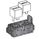 Relay socket maxi / mini relay 2-pol. 