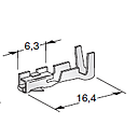 For SEAL CONNECTORS Metripack F150; Cable cross section: 0.5-1; Material: CuZn-Sn 