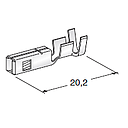 For SEAL CONNECTORS Sicma2 F280; Cable cross section: 0.35-0.75; Material: CuZn-Sn 