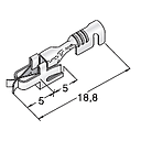 For SEAL CONNECTORS JPT F280; Cable cross section: 0.5-1; Material: CuZn-Sn 