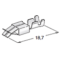 For SEAL CONNECTORS JT F280; Cable cross section: 0.5-1.5; Material: CuSn-Sn 