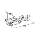 Flat receptacle F950 2-4mm² - single item 