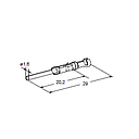 PIN TERMINAL L29 M1.6 - Cable cross-section: 0.5-1mm² - Material: CuSn-Sn 