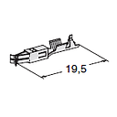 For SEAL CONNECTORS MKF F150MFS M150; Cable cross section: 0.5-1; Material: CuZn-Sn 