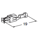 For SEAL CONNECTORS - F280 - cable cross-section: 0.5-1mm² - material: CuFe-Sn 