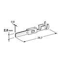 For SEAL CONNECTORS - JPT-WP M280 - Cable cross-section: 0.5-1.5mm² - Material: CuSn-Sn 