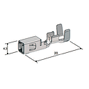 MINI 280 MINI 280 WP; Cable cross section: 0.35-0.75; Material: CuFe-Sn - loose 