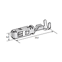 HP6 280 HP6 280; Cable cross section: 0.5-1mm; Material: Cu Alloy-Sn; Contact surface: Au