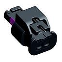 Teyco MCON socket housing 2-pin without CPA 