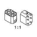 Codima socket housing - 6-pin 