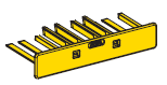 Blocco secondario componente / accessorio modulo giallo 