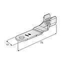 Ring cable lug for starter M8 - 35-50mm² 