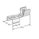 MEGA - Hole M8 - Cable cross section 25-40mm² - Material: Cu-Sn 