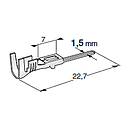 For SEAL CONNECTORS - S-SEAL M150 - cable cross-section: 0.5-1mm² - material: CuZn-Sn 