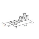 MIDI - M5 - cable cross-section: 2.5-4mm² - material: Cu-Sn 