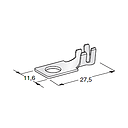 MIDI - cable cross-section 2.5-4mm² - M5 hole - material: CuZn-Sn 