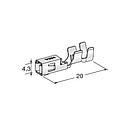 Flat receptacle Mini F280 2.5-4mm² on spool 