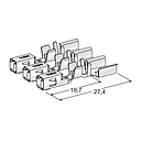 Flat receptacle F280 BUS 1-2mm² on reel 