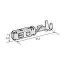 HP6 280 HP6 280; Cable cross section: 0.5-1mm; Material: Cu Alloy-Sn; Contact surface: Au (PU 3500 pcs. on reel)