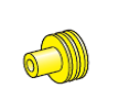 For SEAL CONNECTORS rubber; cable cross-section: 0.5-1.5mm²; material: silicone; yellow