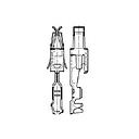 JPT terminal AMP - 1.5-2.5 mm² - CuSn4 - loose pieces