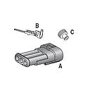 SUPERSEAL (3-pin) 1.5 KIT A + B + C for 4423650