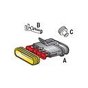 SUPERSEAL (5-pin) 1.5 KIT A + B + C for 4423700