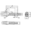 Grommet JPT 3-4pole bellows