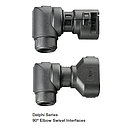 ABB - External hinged connector interfaces - Series Delphi - 90° Elbow Swivel Interfaces - NC 12 - NW 10