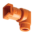 ABB - High Temperature External Hinged Connector 90° Elbow Swivel Interface - Deutsch - DT Series