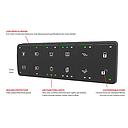 CKP 12 - CAN-Switch-Module 2x6-way - rubber surface IP69 - Sample configuration