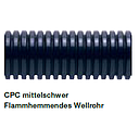 ABB Flame retardant conduit CPC Medium weight - FR Co-Polyester - NW 7,5 - black - 140mm section