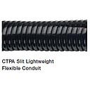 ABB - Conduit CTPA Slit lightweight NW 7,5 PA6 - Extra flexible - black - (PU 100m)