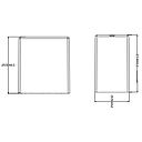 Microrelay Housing 23x15,5x25,5mm