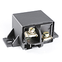 Power relay - 12V - 75A - Closer - 2x M5 bolts / 2x 6.3mm terminal - 2 x fixing hole