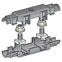 MEGAVAL holder kit with crimp contacts 