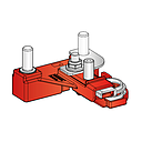 FUSE HOLDER FOR 1 POWER / MEGAVAL WITH BATTERY TERMINAL 