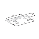 Strip fuse 30A - U-shape - 30mm hole spacing