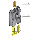 MAXIVAL holder - holder + secondary lock 