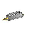 Fuseholder for UniVal / normOTO - 8-way - HOUSING WITHOUT TERMINALS