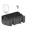 MODULAR COMPONENT 30x MINIVAL or 10x MICRORELAY MODULE WITHOUT SECONDARYLOCK 