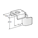 [1608180] MEGA G90 - M8 - Cable cross section: 10-20mm² - Material: Cu-Sn 