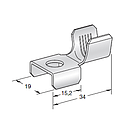 [1708110] Mega - hole M8 - cable cross section 10-20mm² - material: Cu-Sn - coil 