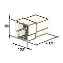 [4510210] MULTIPLE 6.3 MALE holder white 3-pol.