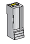 [4540135] 1-way power connector housing 