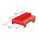 [4540602] Distributor accessories cover for housing 6WAY red