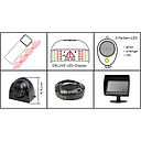 [ABAK003] Turning Assistant Deluxe Plus-4 - Blind Spot Assistant for commercial vehicles