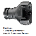 [CI08-SU4] ABB - Sumitomo hinged interface - NC:08 - NW:7,5