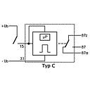 [IMP1210C.3.5] Impulsrelais 12V - 10A/15A - 3,5sec