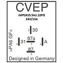 [IMP2415.5A1.12PO] Pulse Relay 24V 10/15A - 12s - switch-on-deleyed (6s-Impulse) - potential free